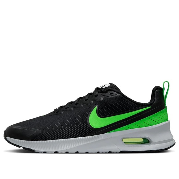 Nike Air Max Nuaxis 'Black Green Strike' HV5754-010 Men’s Size 12 - Picture 1 of 6